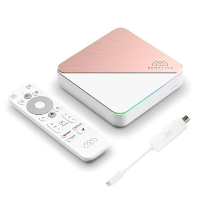 Abbildung von Homatics Box R 4K Plus Android TV + DVB T2 Tuner Netzwerk Receiver