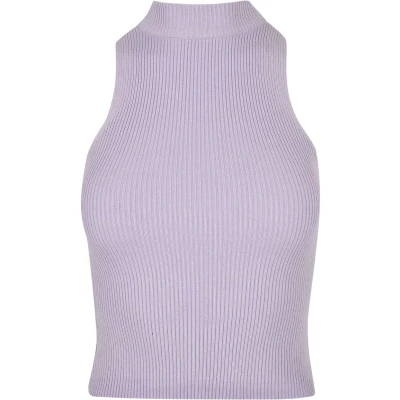Abbildung von Urban Classics Short Turtleneck Top, Damen, Größe: 4XL, Lilac