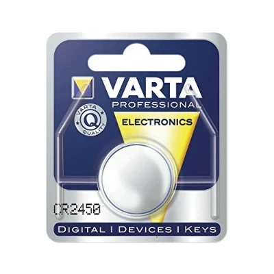 Abbildung von Varta CR 2450 1 BL (6450) Knopfzelle Lithium Va