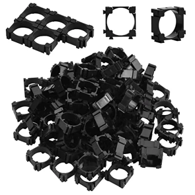 Abbildung von Vesaneae 100 STK zylindrische Batteriehalterung Kompatibel mit 18650 Lithium, Li Ion Batteriehalter Stehen, Batteriehalterbasis für DIY Batteriepack