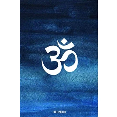 Abbildung von Notizbuch: Yoga Om Meditations Tagebuch Dot Grid Notebook Journal gepunktet 120 Punktraster Seiten Blanko Heft Für Bullet Journaling mit Softcover