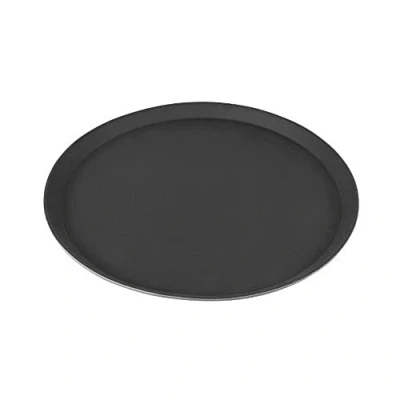 Abbildung von Cambro 1600TL110 Tablett, rund, 40,6 cm, Schwarz