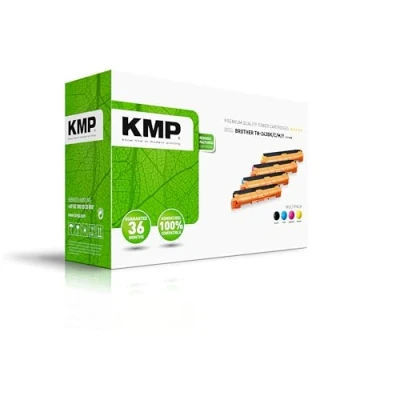 Abbildung von KMP Tonerkartusche passend für Brother TN243BK, TN243C, TN243M, TN243Y Multipack DCP L3510CDW 3517CDW L3550CDW HL L3210CW L3230C etc.