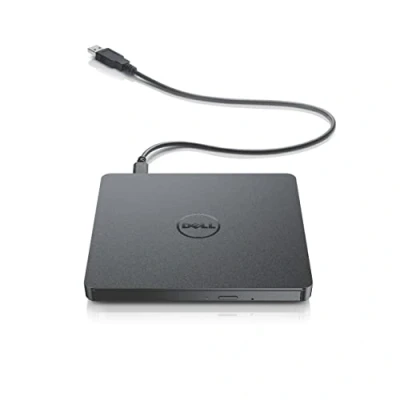 Abbildung von Dell,918529,Slim AA8DW316, externes/mobielesUSB DVD+/ RWDVD RAM Laufwerk (Plug and Play Lösung zum Brennen undAbspielen von DVDs/CDs, Zu Hause oder unterwegs, flache, leichte, USB 2.0) Anthrazit