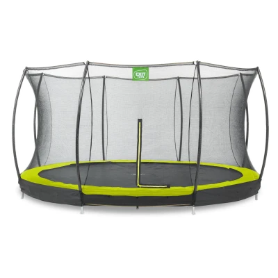 Abbildung von EXIT inground Trampolin ø427cm Silhouette (grün)