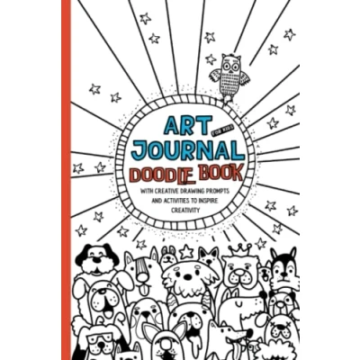 Abbildung von Art Journal for Kids: Doodle book with creative prompts and arty activities to inspire creativity. Guided drawing activity children.