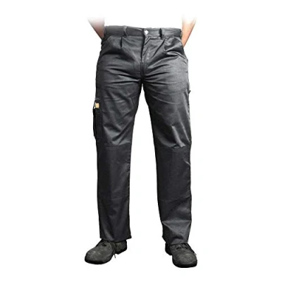 Abbildung von Leber&amp;Hollman LH Vobster_S54 Bivico Schutzhose, Grau/Stahlblau, 54 Größe