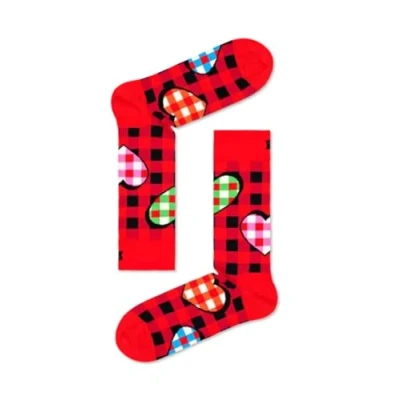 Abbildung von Happy Socks Halbbeinsocken 41 46 Bauble Gift Box 1 P000331, mehrfarbig,