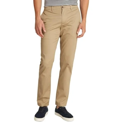 Abbildung von Tommy Hilfiger Denton Structure Chino, Herren, Größe: 33x28, Batique khaki