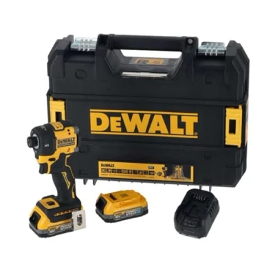 Abbildung von DEWALT Schlagschrauber IMPACT DRIVER 18V DCF870E2T 2x1.7Ah POWERSTACK 56Nm HYDRAULIC TSTAK