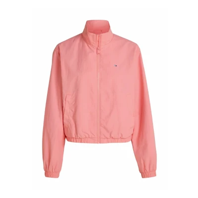 Abbildung von Tommy Jeans Essential Übergangsjacke, Damen, Größe: 42, Tickled pink