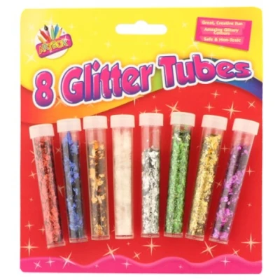 Abbildung von Artbox Glitzerstaub, Röhrchen, 8 Stück