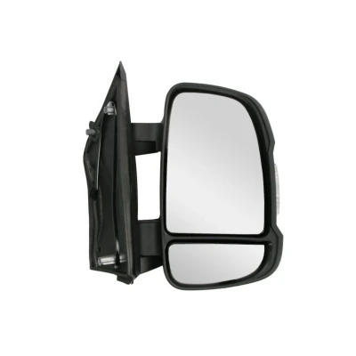 Abbildung von Außenspiegel Blic 5402 04 9292922P rechts schwarz manuell kurzer Spiegelarm, mit Weitwinkelspiegel, konvex FIAT: Ducato III Kastenwagen