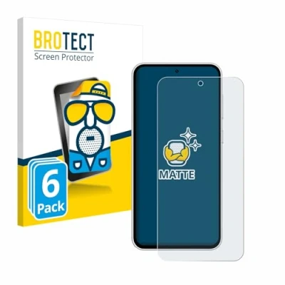 Abbildung von BROTECT Entspiegelungs Schutzfolie für Samsung Galaxy S23 FE (6 Stück) Matte Displayschutz Folie, Anti Reflex, Fingerprint
