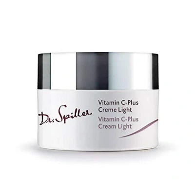 Abbildung von Dr. Spiller Vitamin C Plus Creme Light Intensiv glättende Wirkung Für ausgepowerte Haut Mit feuchtigkeitsbindender Hyaluronsäure