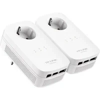 Abbildung von tp link TL PA8030P Kit AV1200 Powerline Starter Netzwerk Adapter, 200 cm