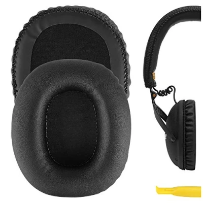 Abbildung von Geekria Earpad Replacement for Marshall Monitor Headphone Ear Pad/Ear Cushion/Ear Cups/Ear Cover/Earpads Repair Parts (Black)