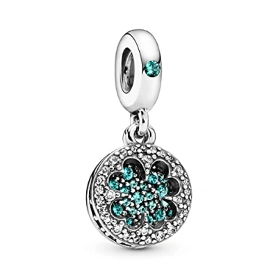 Abbildung von Pandora Lucky FOUR LEAF Clover Charm, Damen, Größe: One Size, Sterling silver