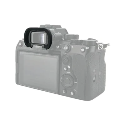 Abbildung von JJC Weiche Silikon Augenmuschel Okular für Sony Alpha A9III A7RV A1 A7SIII A7IV ILCE 1 7RM5 7SM3 7M4 Vollrahmen Spiegellose Kamera ersetzt FDA EP19