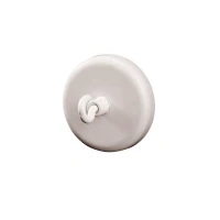 Abbildung von 5 x Dahle Kraftmagnet weiß lackiert mit Haken 36mm