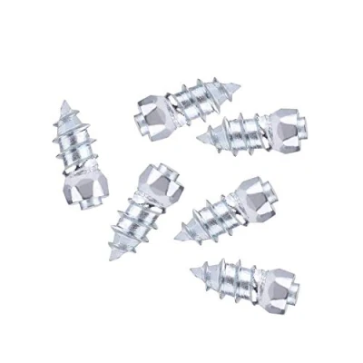 Abbildung von MAGT Reifen Spikes, 100 Stück 15mm/0.59&quot; Anti Rutsch Rad Schrauben Auto Bolzen Schnee Spikes für SUV ATV