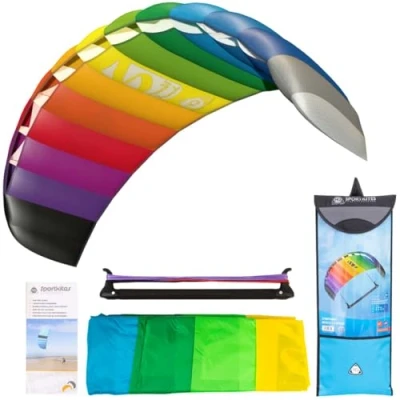 Abbildung von HQ Symphony Beach III 2.2 Sport Lenkmatte Lenkdrachen mit Bar. 73x220cm