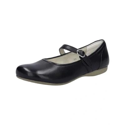 Abbildung von Josef Seibel Damen Klassische Ballerinas Fiona 77,Weite G (Normal),Ausgehschuhe,Abendschuhe,Slip ons,Gummizug,Ballerinen,schwarz,41 EU