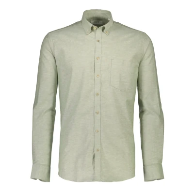 Abbildung von Jack&#039;s Sportswear Oxford Superflex Hemd, Herren, Größe: Large, Lt army mix