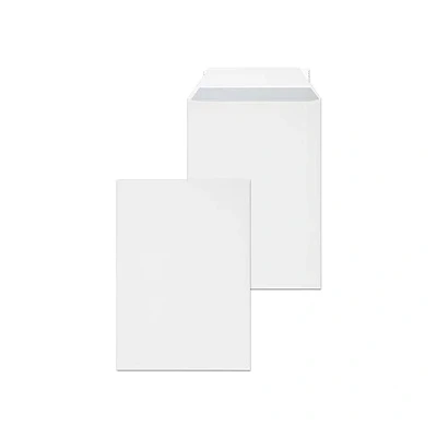 Abbildung von Raadhuis Briefumschlag 162x229mm C5 Akte selbstklebend weiss 100gr 10 Stuck