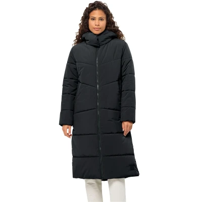 Abbildung von Jack Wolfskin Karolinger LONG COAT W Wintermantel, Damen, Größe: XS, Phantom
