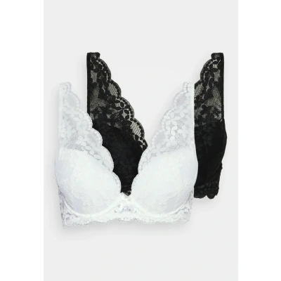 Abbildung von Lascana 2ER PACK Bügel BH, Damen, Größe: 70B, White/black