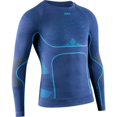 Abbildung von X Bionic Plorer Energizer 4.0 Langärmliges Kompressions Jersey T Shirt Blau Mann Grösse M
