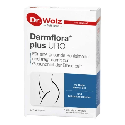 Abbildung von Darmflora plus Uro Kapseln