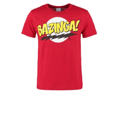 Abbildung von Logoshirt BIG BANG Theory Tshirt print, Herren, Größe: Small, Rot
