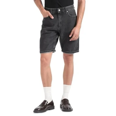 Abbildung von Calvin Klein Jeans Regular Shorts, Herren, Größe: 29, Denim grey