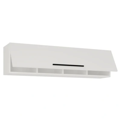 Abbildung von VCM Holz Wandregal Hängeregal Wandschrank Klappschrank Arila XL Weiß