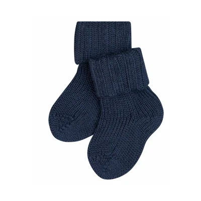 Abbildung von Falke BABY Flausch Temperature Regulation Socken Dark navy für Kinder, Größe: 74/80,