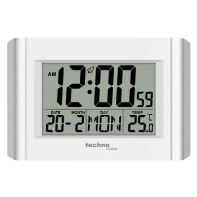 Abbildung von technoline Wanduhr WS 8002 (mit Temperaturanzeige)