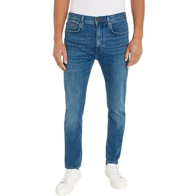 Abbildung von Tommy Hilfiger Bleecker Jeans Slim Fit, Herren, Größe: 31x34, Blue