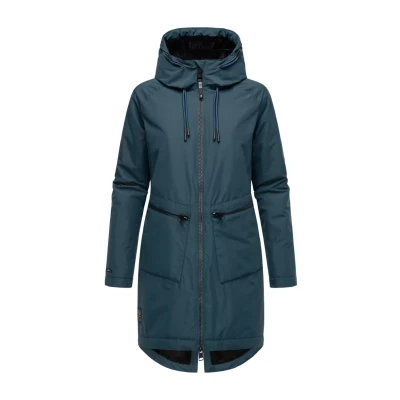 Abbildung von Ragwear Regenjacke / wasserabweisende Jacke, Damen, Größe: XS, Night blue