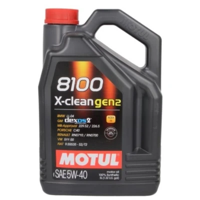 Abbildung von Motul X CLEAN GEN2 5W 40 5l Motoröl 109762 BMW: 7, X1, 1 Schrägheck, OPEL: Insignia A Signum CC, Corsa D MERCEDES BENZ: GLK