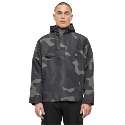 Abbildung von Brandit Windbreaker, Herren, Größe: 4XL, darkcamo