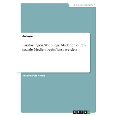 Abbildung von Essstörungen. Wie junge Mädchen durch soziale Medien beeinflusst werden