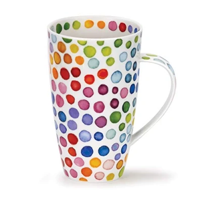 Abbildung von Dunoon Hot Spots Henley Shape Fine Bone China Tassa