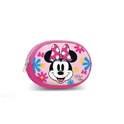 Abbildung von Disney Minnie Maus Floral Pill Portemonnaie, Rosa, 12 x 8,5 cm