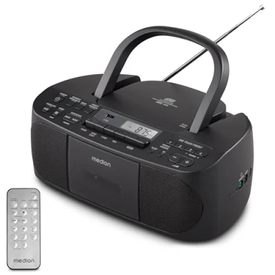 Abbildung von Medion® Radio (AM / FM Tuner, MW UKW mit RDS, 3 W)