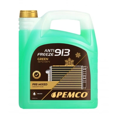 Abbildung von PEMCO Antifreeze 913 40 PM0913 5 Frostschutz G11 grün