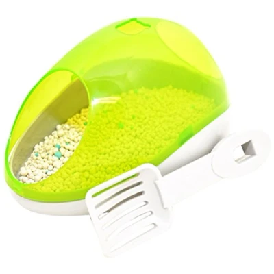 Abbildung von DUVO+ Kleintierhaus Hamster WC Kit grün