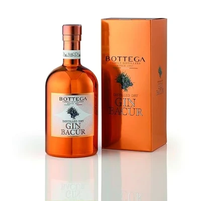 Abbildung von Bottega Distilled Dry Gin Bacûr mit Etui 500ml