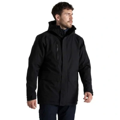 Abbildung von Craghoppers Unisex Expert Kiwi Pro Stretch 3 in 1 jacke Regenmantel, Schwarz, XXXL